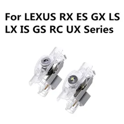 2Pcs For LEXUS ES350 GX460 GX470 LS400 LS430 LS460 LS600h LX450 LX470 LX570 LED Car Ghost Shadow Welcome Door Light Bulbs Access