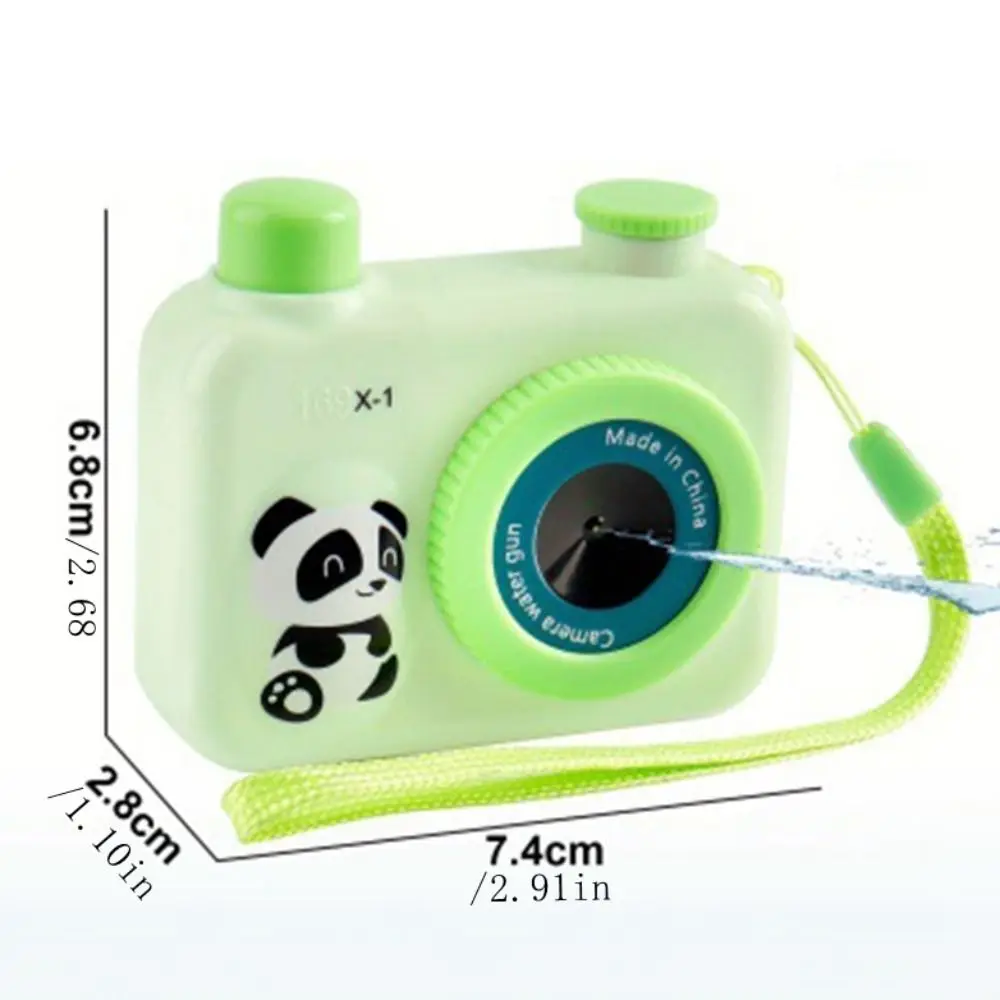 Tricky Cartoon Panda Camera Water Spray Toy ABS Novelty Camera Water Squirting Toys Creative Cute Beach Water Sprayer Pool