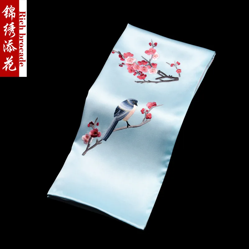 Suzhou Embroidery Scarf Women's Embroidered Versatile Handmade Cheongsam Shawl Ethnic Style