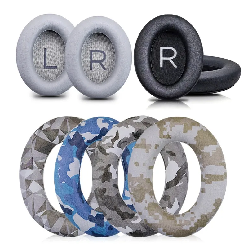 NEW Replacement camouflage Protein Ear Pads Cushions for Bose QuietComfort QC45 QC15/QC25/QC35 Headphones Earpads Earmuff