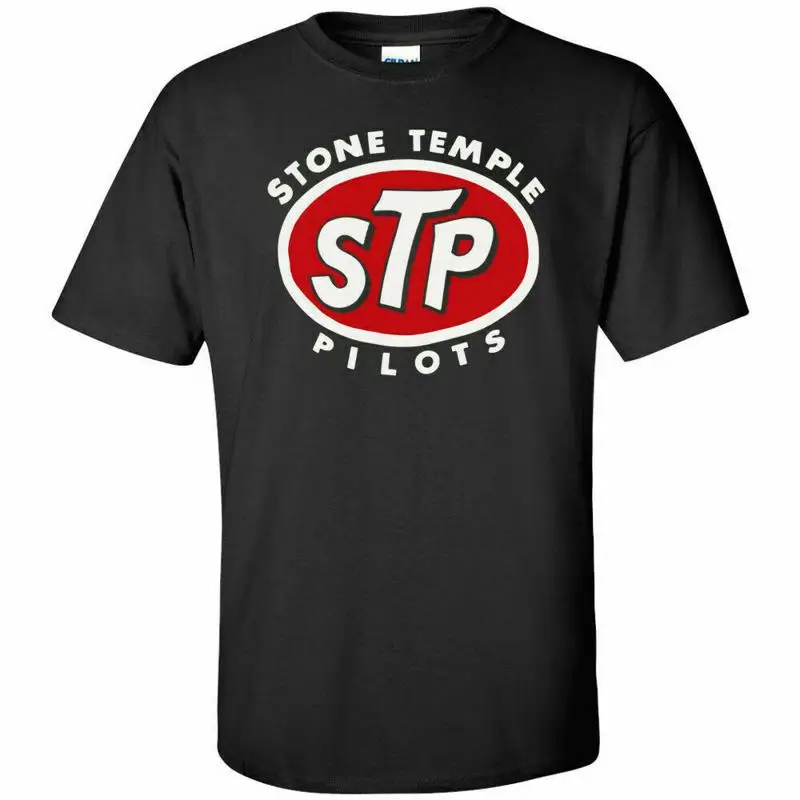 Stone Temple Pilots Stp Logo T Shirt Mens Vintage Style Retro Rock Band New