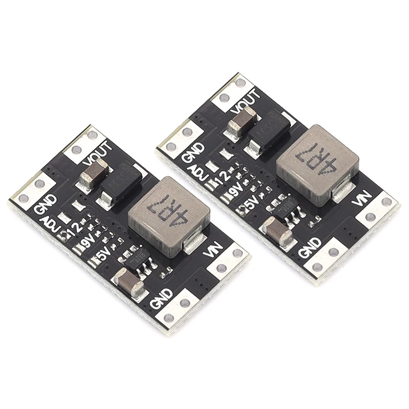 Mini DC‑DC Boost Power Board XL3608 Chip 2A Output 5V 9V 12V Step‑Up Converter Module For Small Device Power