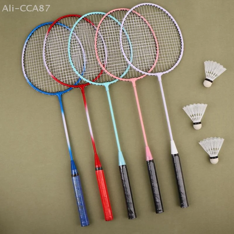 1 مجموعة مبتدئين الريشة التدريب المهني دائم الترفيه الرياضة مضرب دائم مضرب كرة الريشة مجموعة
