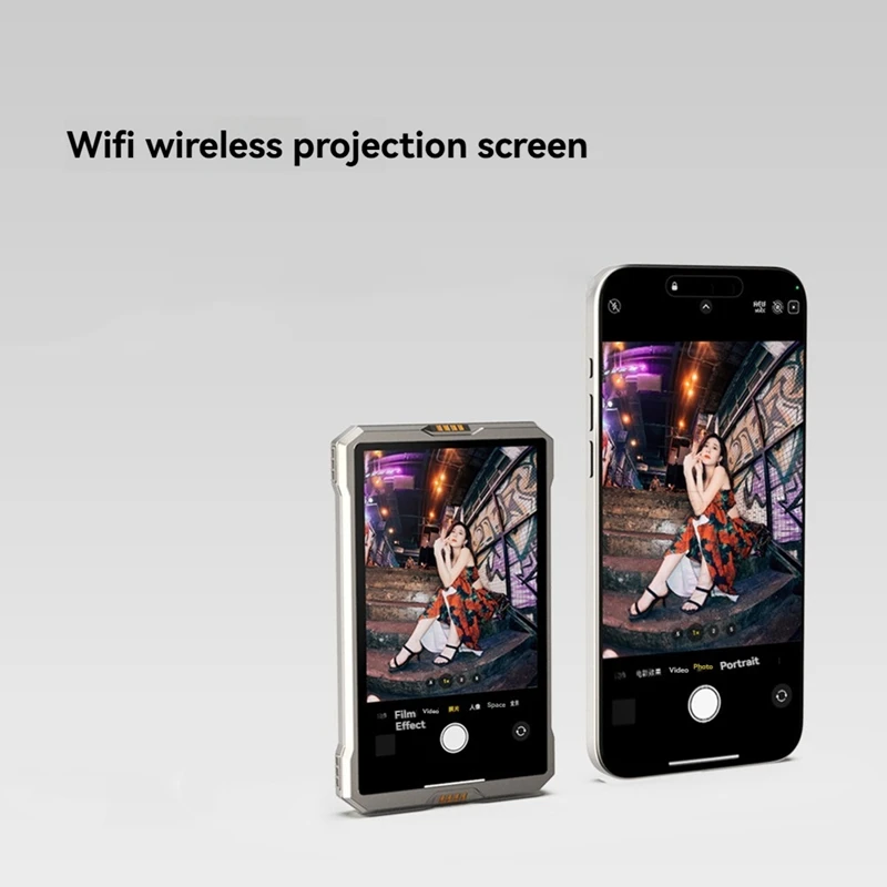 Экран монитора для смартфона Задняя камера для телефона Задняя камера Selfie Vlog Live Беспроводной магнитный экран монитора для селфи