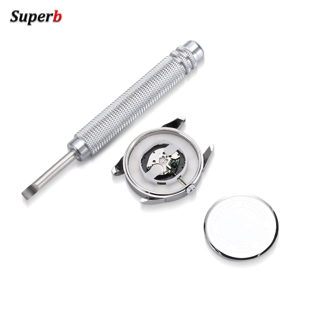 Watch Back Case Opener Knife Clock Watch Battery Change Press Back Case Remover Pry Knife Metal Repair Tool