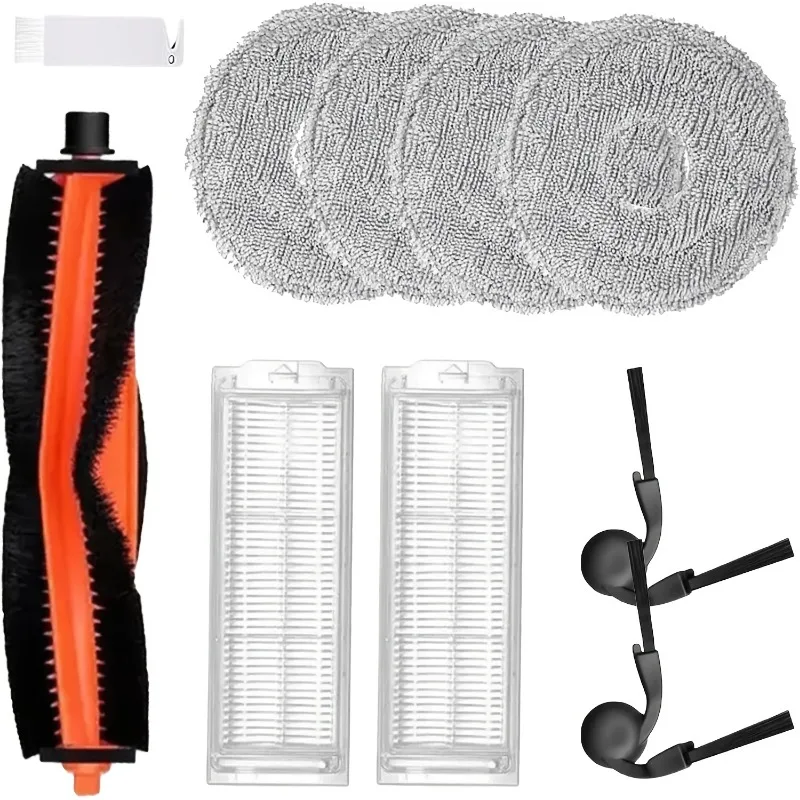 Kit de Acessórios de Substituição Compatível com o Aspirador Robô Xiaomi S40 Pro OV71GL