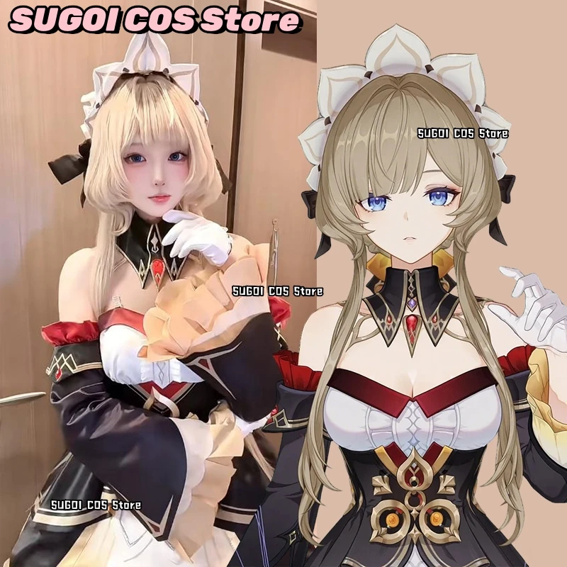 Su Cos S@Genshin Impact Sandrone Cosplay Costume Puppet Sandrone Lolita Girl Un…