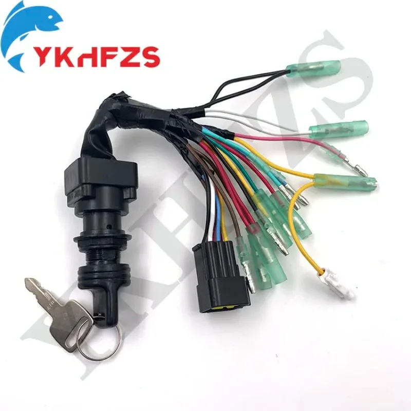 

6X4-82510-21-00 Main Switch Assembly for Yamaha Outboard 4 Stroke 30HP 40HP 50HP 6X4-82510 6X4-82510-21