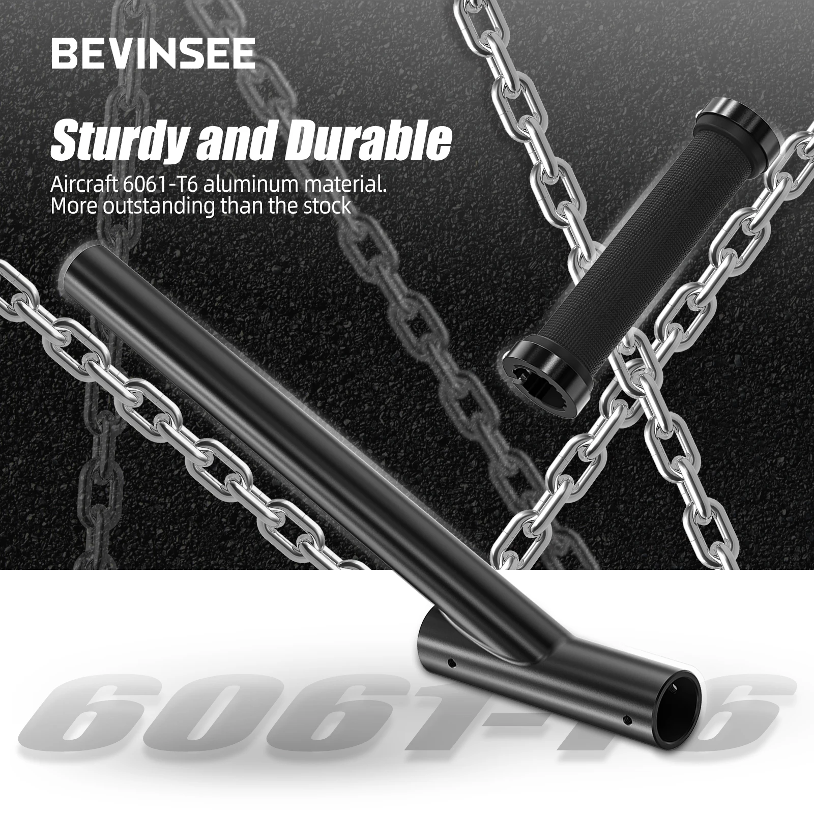 BEVINSEE Drift Fixed Handbrake Extension Kit For BMW E46 1999-2006 For BMW E36 1992-1999 For BMW E30 1984–1992 - Image 4