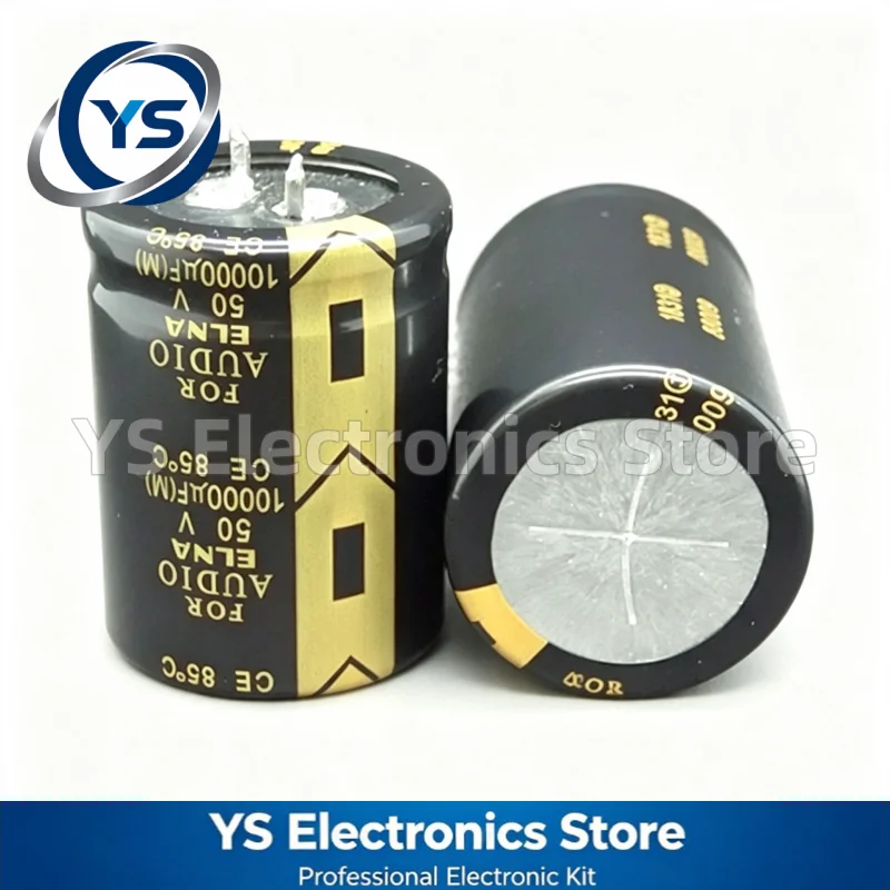 ELNA For Audio 50V10000UF 30x40mm 10000UF50V 50V 10000UF LAO Hifi Filter Amplifier Capacitor Original LAO-50V103MS45PX#B 20%