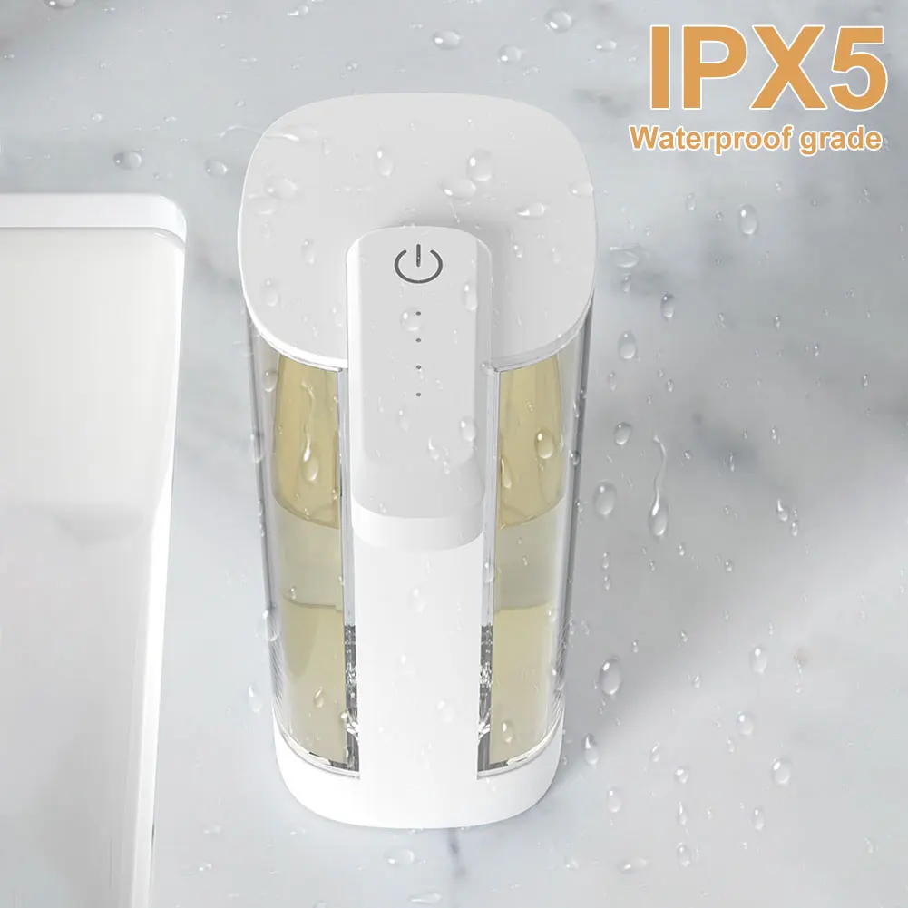 

Automatic Soap Dispenser Touchless Dish Soap Dispenser Wall Mount Electric Soap Dispenser for Kitchen and Bathroom