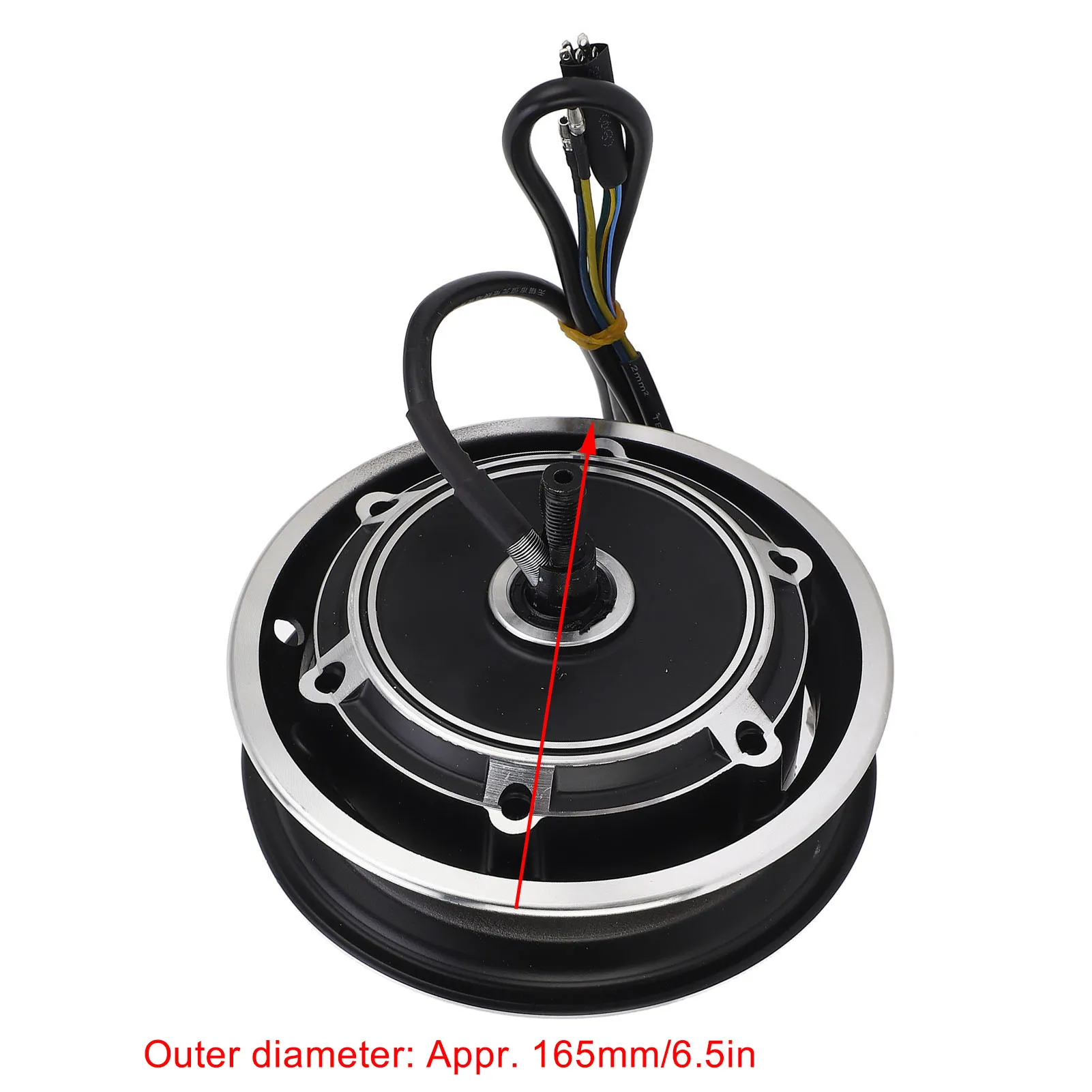48V 1000W Hub Motor Electric Scooter Hub Motor 48V 1000W Electric Bike Brushless Disc Brake Hub Motor for 10 Inch Outer Tire