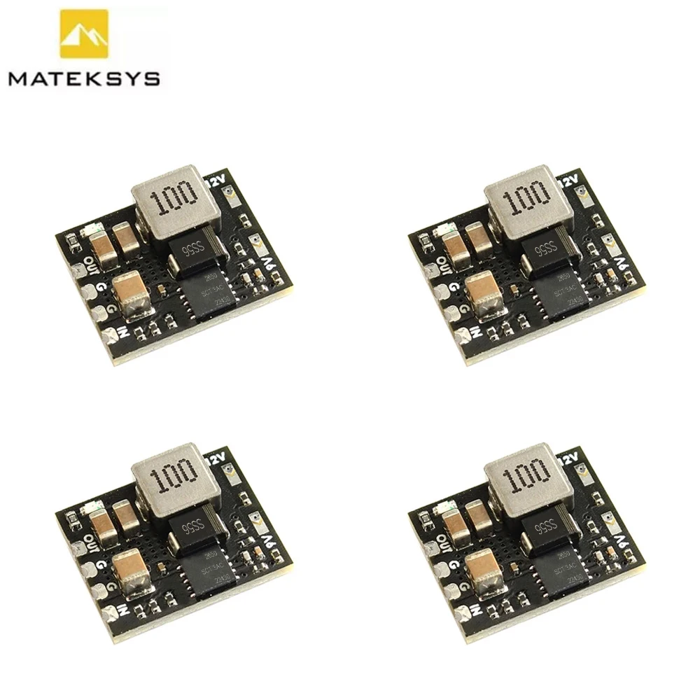 MATEK Systems MICRO BEC 6-60V TO 5V/9V/12V-ADJ Step-down Regulator 6s for RC FPV Racing Drone Quadcopter Multicopter Parts