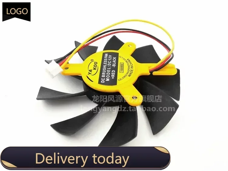 

5pcs New Silent 9015 DC12V 4.2x4.2x4.2mm Hole Pitch diameter 85MMx15MM Fan For Graphics Card fan blade with 3pin