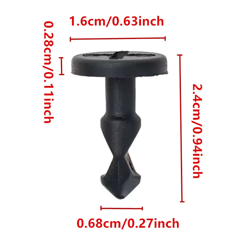 10/20/30Pcs Engine Compartment Cover Plate Screw Clips For Porsche For Cayenne 2010 95557271000 955-572-710-00
