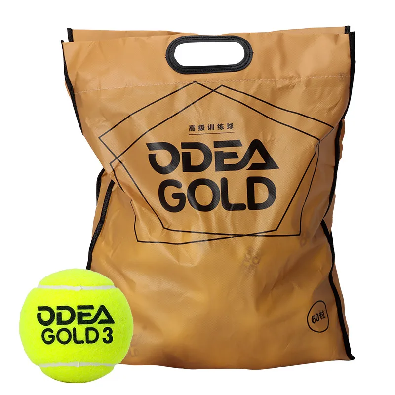 ODEA Gold Tennis Ball, Professional Premium Tennis Training Match Ball,Woolen Cloth Rubber Core,Stress Free Tennis Ball 10/30pcs view 6