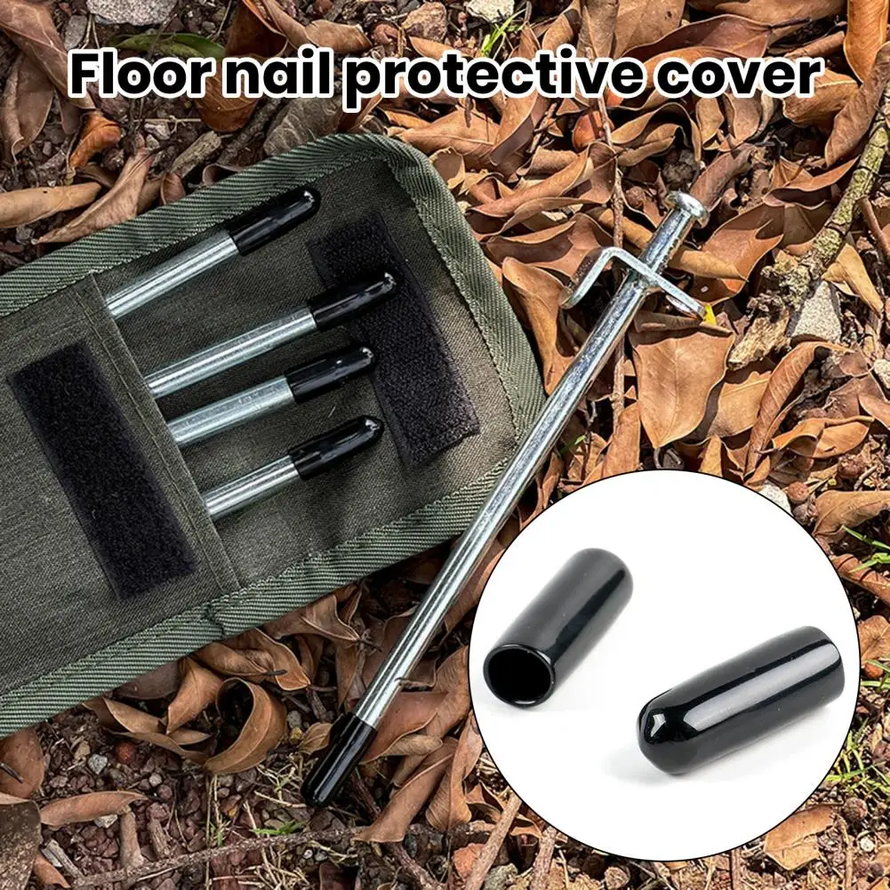 Nail Safety Cover Protective Cover Durable End Caps Bolt Screw Thread Protectors for Ground Nails Set of 20 for Bolts