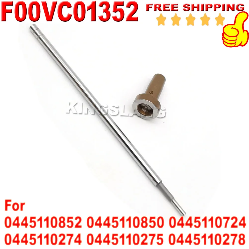 

Fuel Common Rail Valve F00VC01352 For Fuel Injector 0445110852 0445110850 0445110724 0445110274 0445110275 0445110278 0445110277