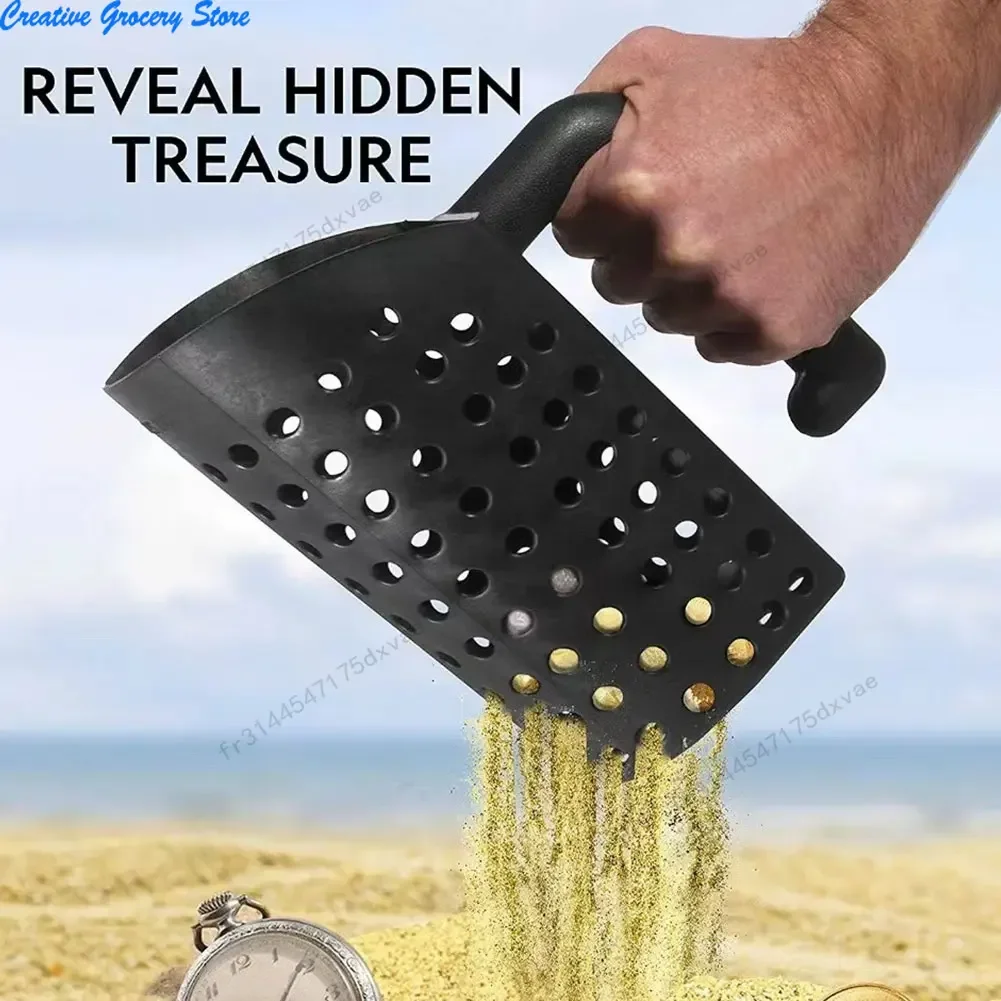 Strand Goud Graven Filter Tool Strand Schop Zand Scoop ABS Plastic Metaaldetector Zand Scoop Schop Set voor Kinderen Volwassenen