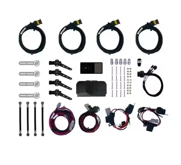 Universal Black Air Suspension Controller Management System Intelligent Fault Detection Height Gauge Version 100% NEW