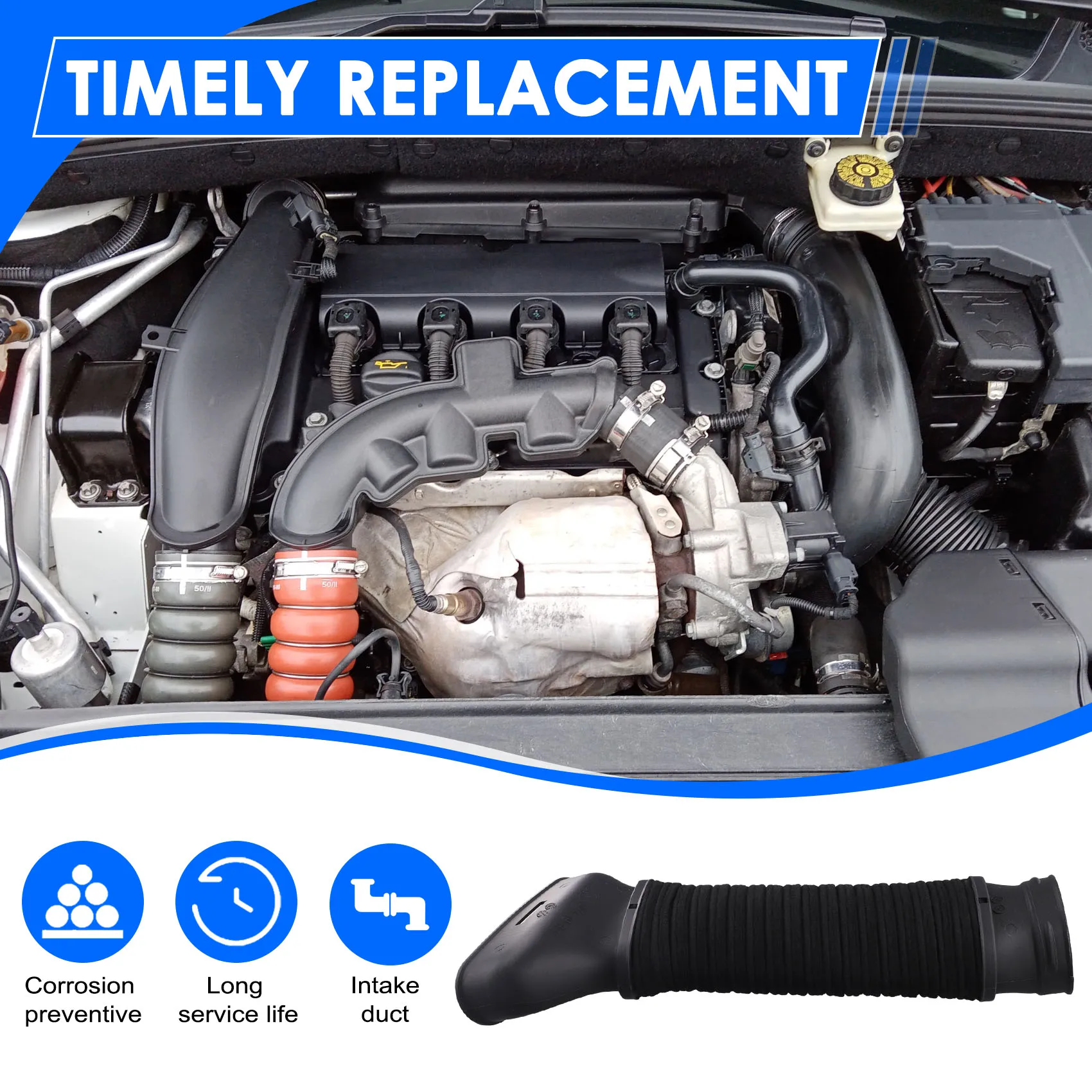 HOT-Cleaner インテークホース エアクリーナーインテークホース インテークホース SLK200 SLK280 SLK350用、クリーナーインテークホース エアクリーン