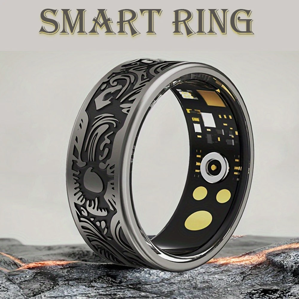 2026 New Elegant Art Smart Ring, Health Manager, Sleep Monitoring, Mutiple Sport Modes, IP68 Waterproof For Men Women