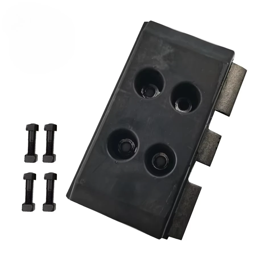 

High-quality 260mm S1100-2 Rubber Track Pad for Paver with Track Chain Bolts and Nuts