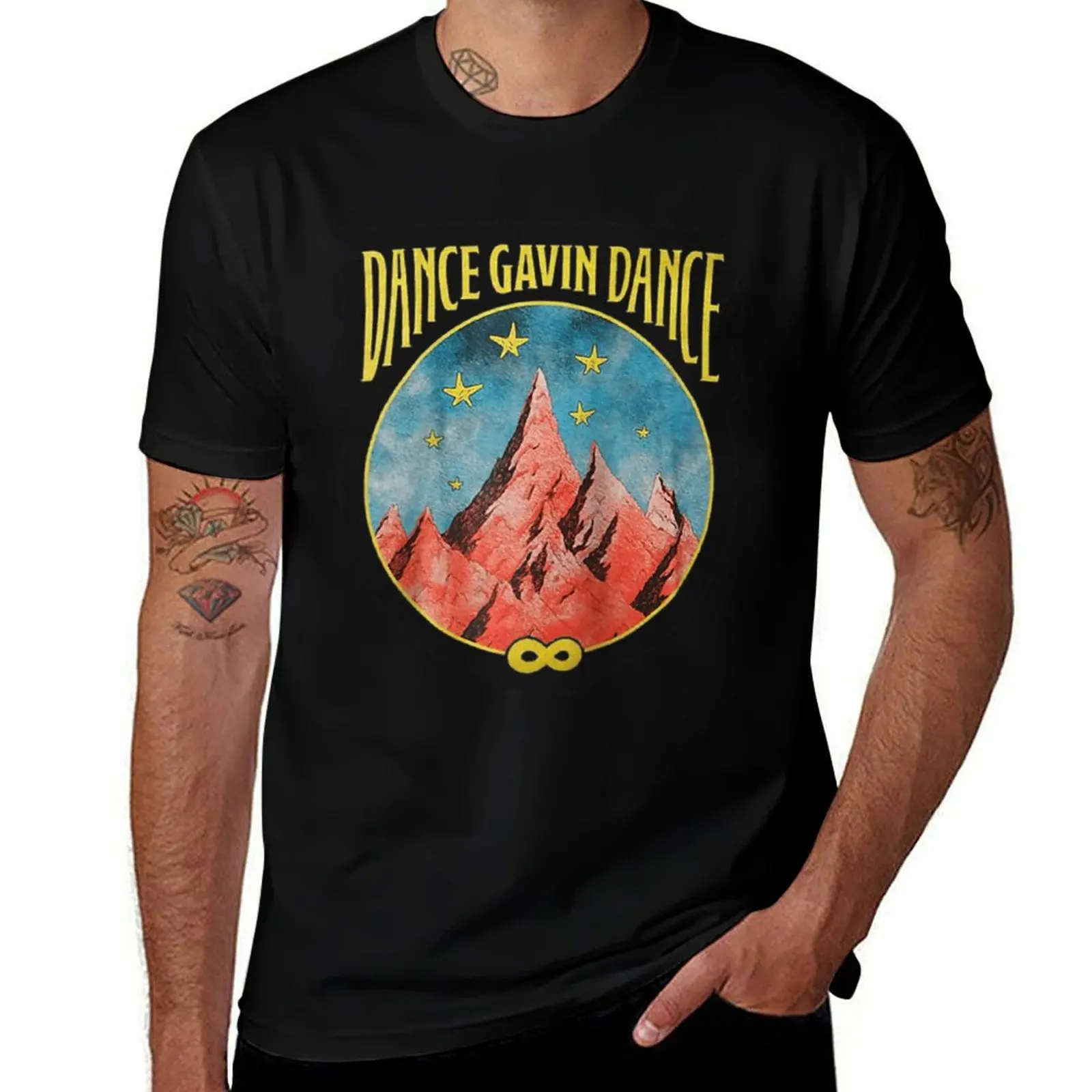Dance Gavin Dance T-Shirt Big and Tall Casual T-Shirt