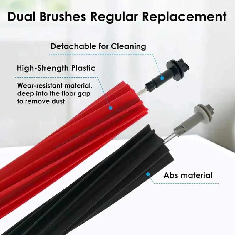 【مشعبية】لـ Roborock Q8 Max / Q8 Max Plus / Q5 Pro Plus الأسطوانة الجانبية فرشاة تصفية ممسحة كيس الغبار جهاز آلي لتنظيف الأتربة الملحقات