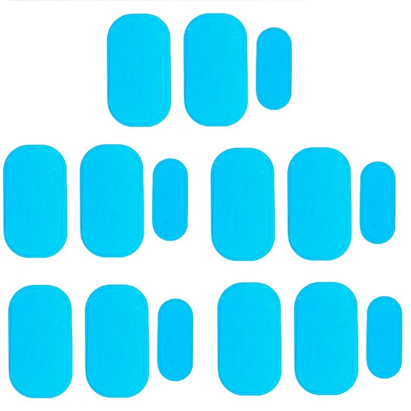 EMS 엉덩이 근육 하이드로겔 스티커, 엉덩이 근육 훈련 교체 젤, ABS 엉덩이 근육 젤 패드, 15 개