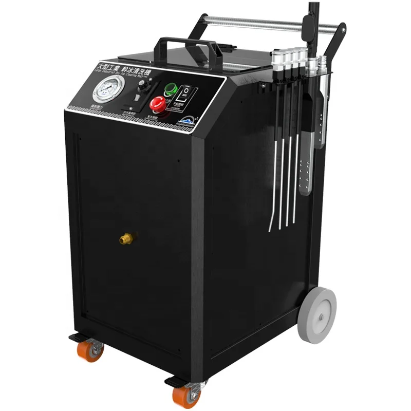 2023 dry ice blasting machine for car engine carbon cleaning