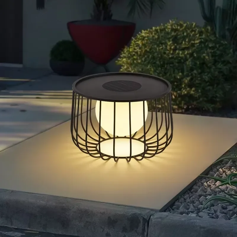 Solar Powered Outdoor Garden Light Waterproof Landscape Lamp for Yard Pathway Decoration Modern Ambient Lighting Fixture New