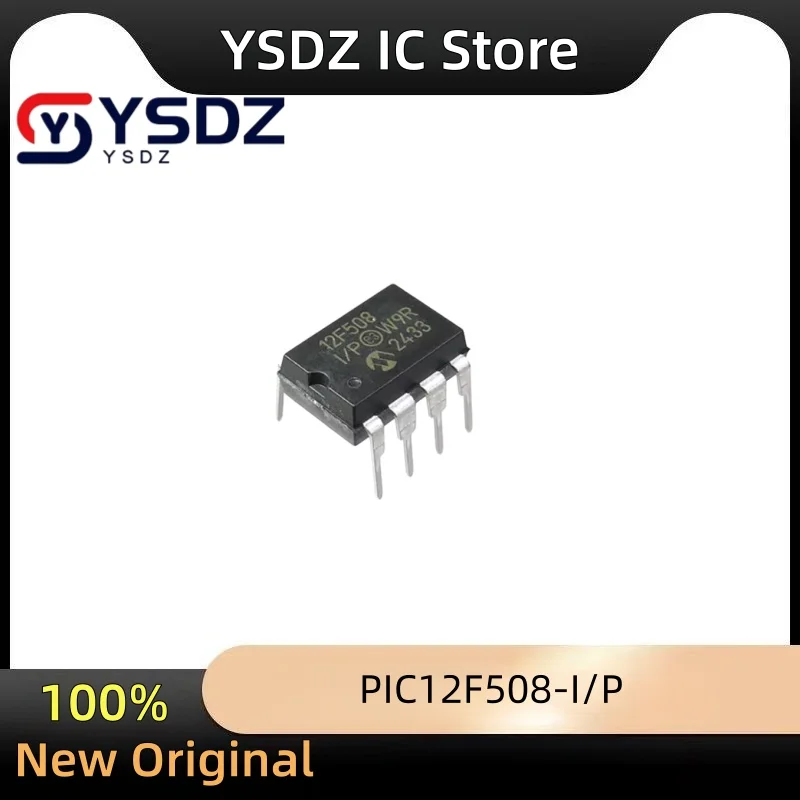 (10/50 peças) PIC12F508-I/P PIC12F508 DIP8 Microcontrolador Novo Envio Rápido Em Estoque Eletrônicos Mais Vendidos