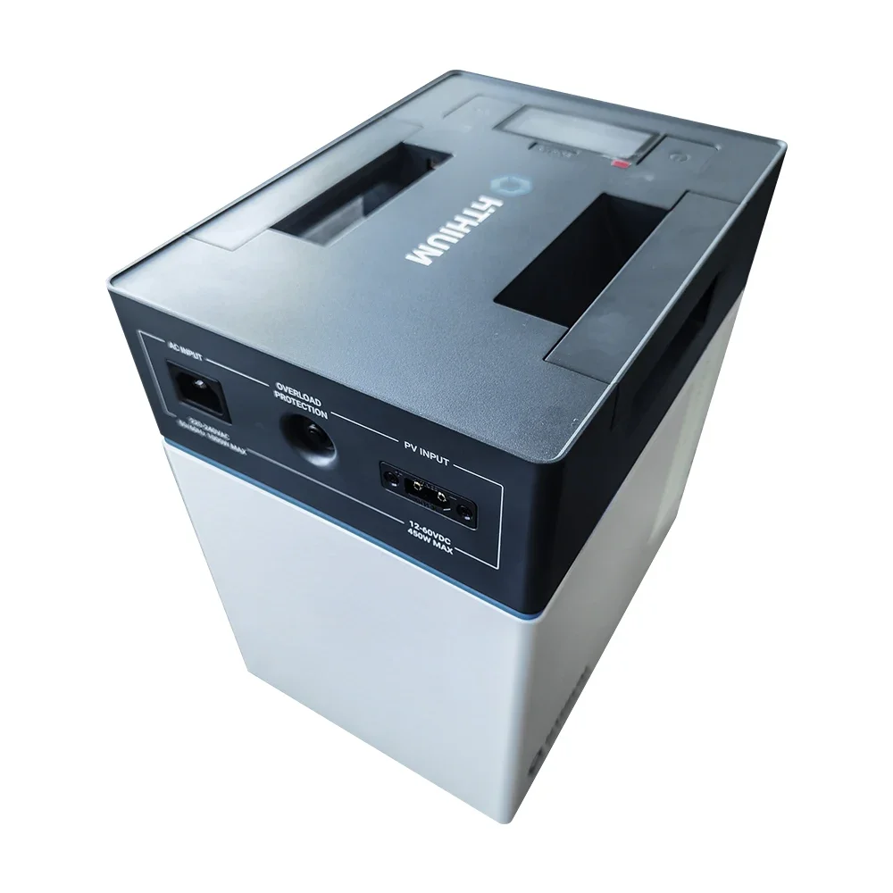 

New Lifepo4 Portable Power Station Hithium 2kwh 1000W Powerstation Backup Lithium Battery With AC DC Type C Solar Generator