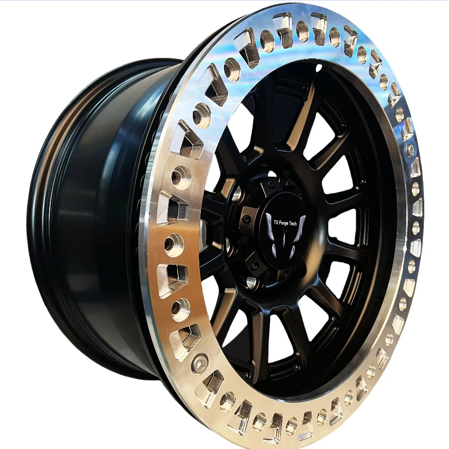 Customized Lightweight 6061-T6 S030 Aluminum Alloy Forged Racing Wheels New Off-Road 40mm ET with 25mm ET Bronze Finish