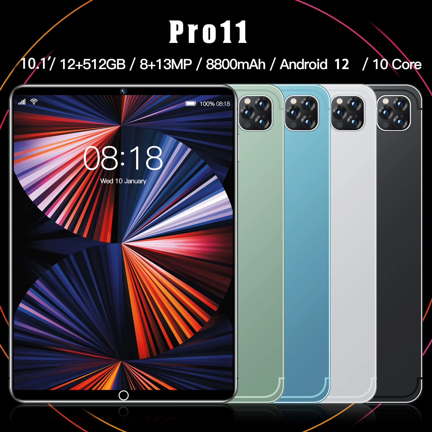 2024 Global Pad 11Pro 16GB 1TB Android12 Tablet 5G Dual SIM Card Mini Tablet HD Screen GPS Mi Pad Global Version Tablettle PC