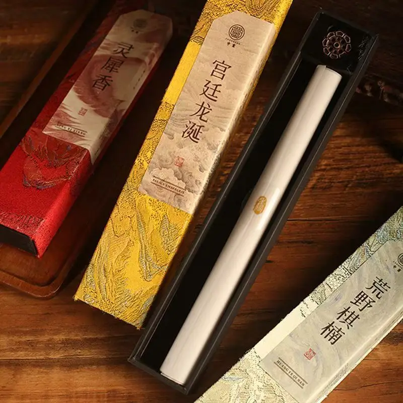 Scented Sandalwood Qi Nan Incense Stick Household Temple Worship Study Rooms Meditation Promotes Sleep Removes Odors Joss Stick