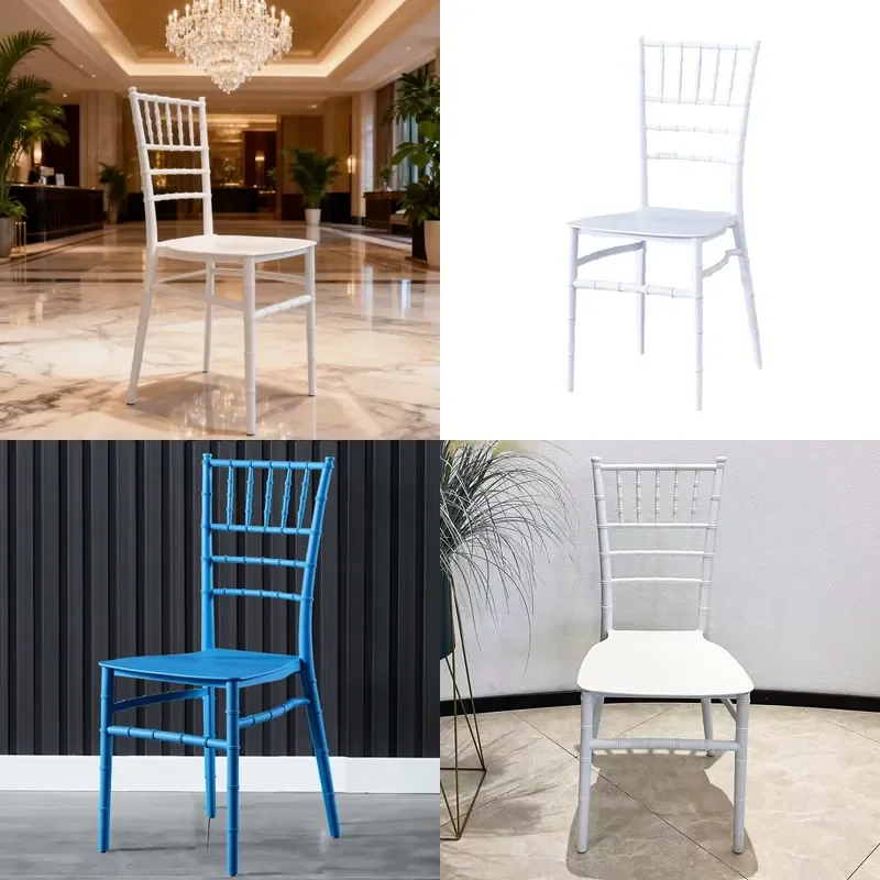 durable Modern Design Hotel Party Wedding Banquet Plastic Resin Chavari Hotel Chairs for Events