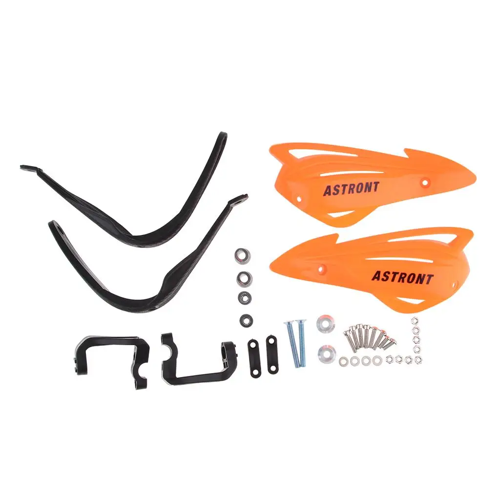 Hand Brush Guards Universal Motorcycle Handlebar Protection Durable Plastic for Cross and Chopper