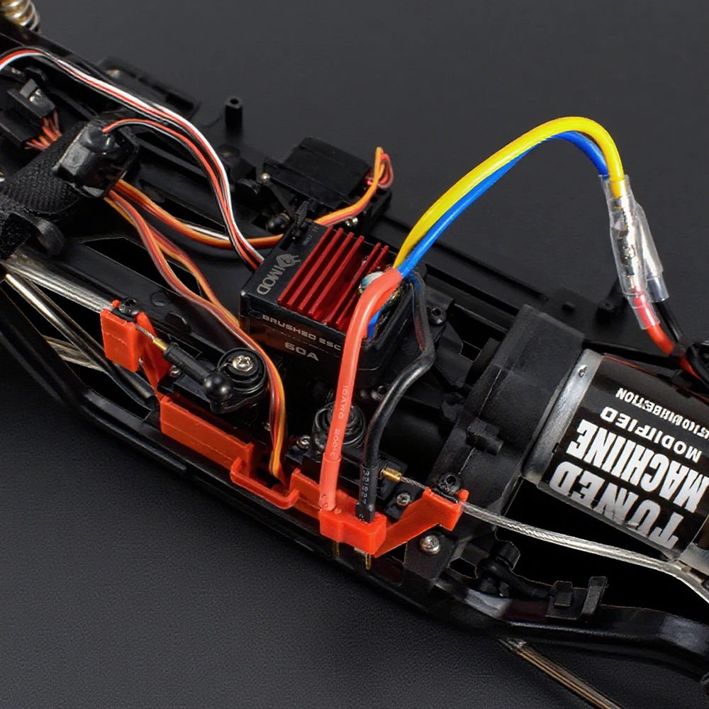 9IMOD 60A ブラシ付き ESC IP65 防水 5V/2A 2-3S 550 540 モーター用 1/10 RC クローラー車用