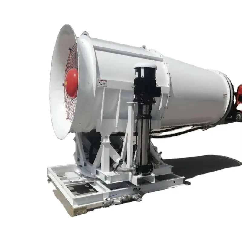 China 100m Split Type Fog Cannon System 100m Throw Distance for Construction Site Dust Suppression Gas Disposal Machinery