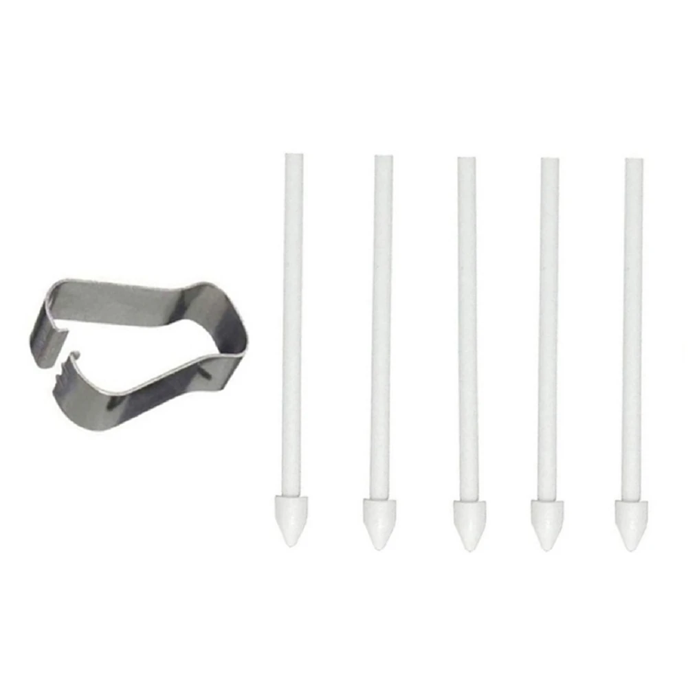 BFYLW Touch Stylus S Puntas de Lápiz Puntas + Clip de Lápiz para Samsung Tab S7 S7+/S6 Lite/Note10/Note20 Punta de Lápiz Universal Blanco