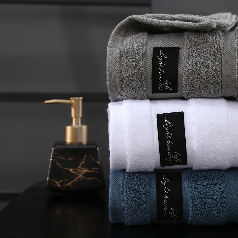 Luxury Bathroom Towel 35x75cm Big Shower Towel Cover Terry Washcloth Travel Sport Gift Towels Home Bathroom Soft Face Towel