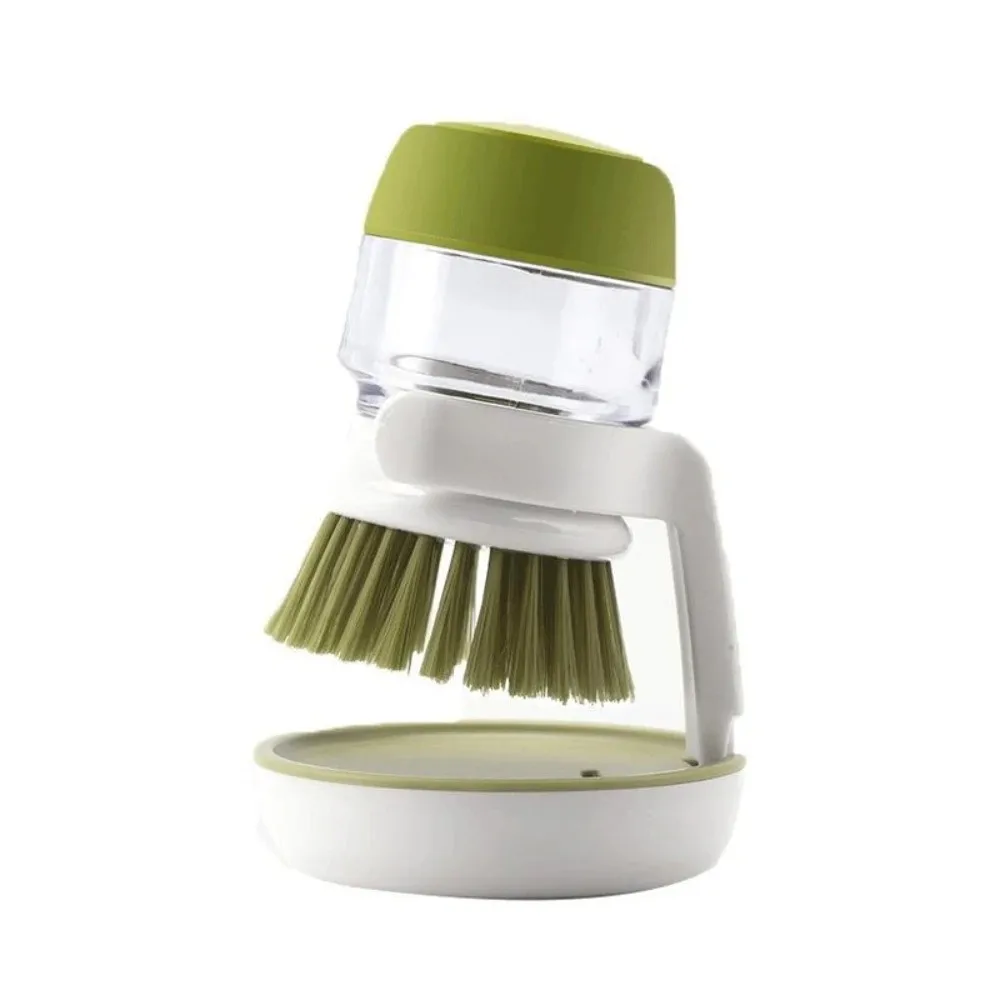 Removable With Soap Dispenser Dish Brush Multi Use Cleaning Tool Washing Brushes Non-greasy Pot Brush Cookware