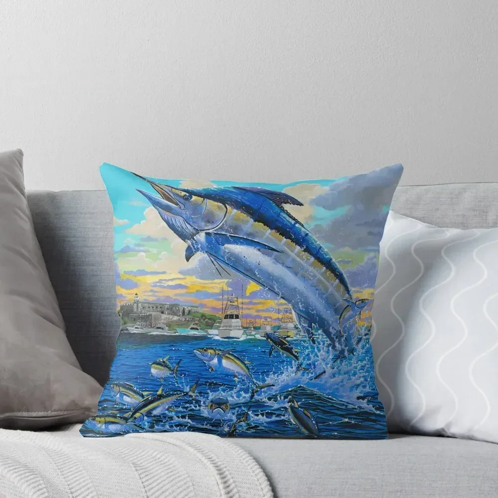 Puerto Rico Marlin Throw Pillow Pillowcase Cushion Cover Luxury pillow