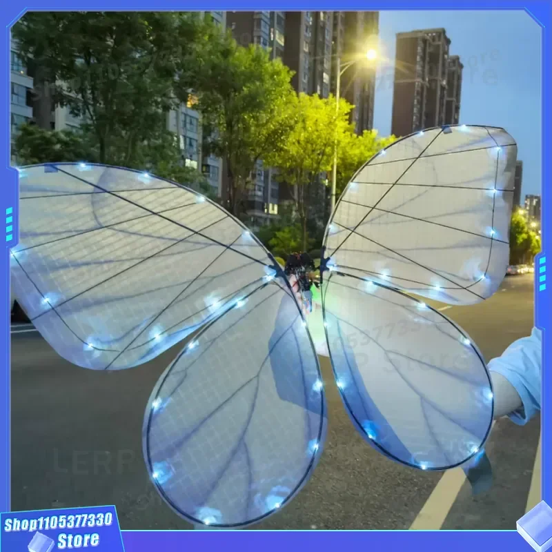 Remote Control Flying Butterfly Simulation Bionic Dynamic Model for Wedding Background Decoration Realistic Artificial Insect