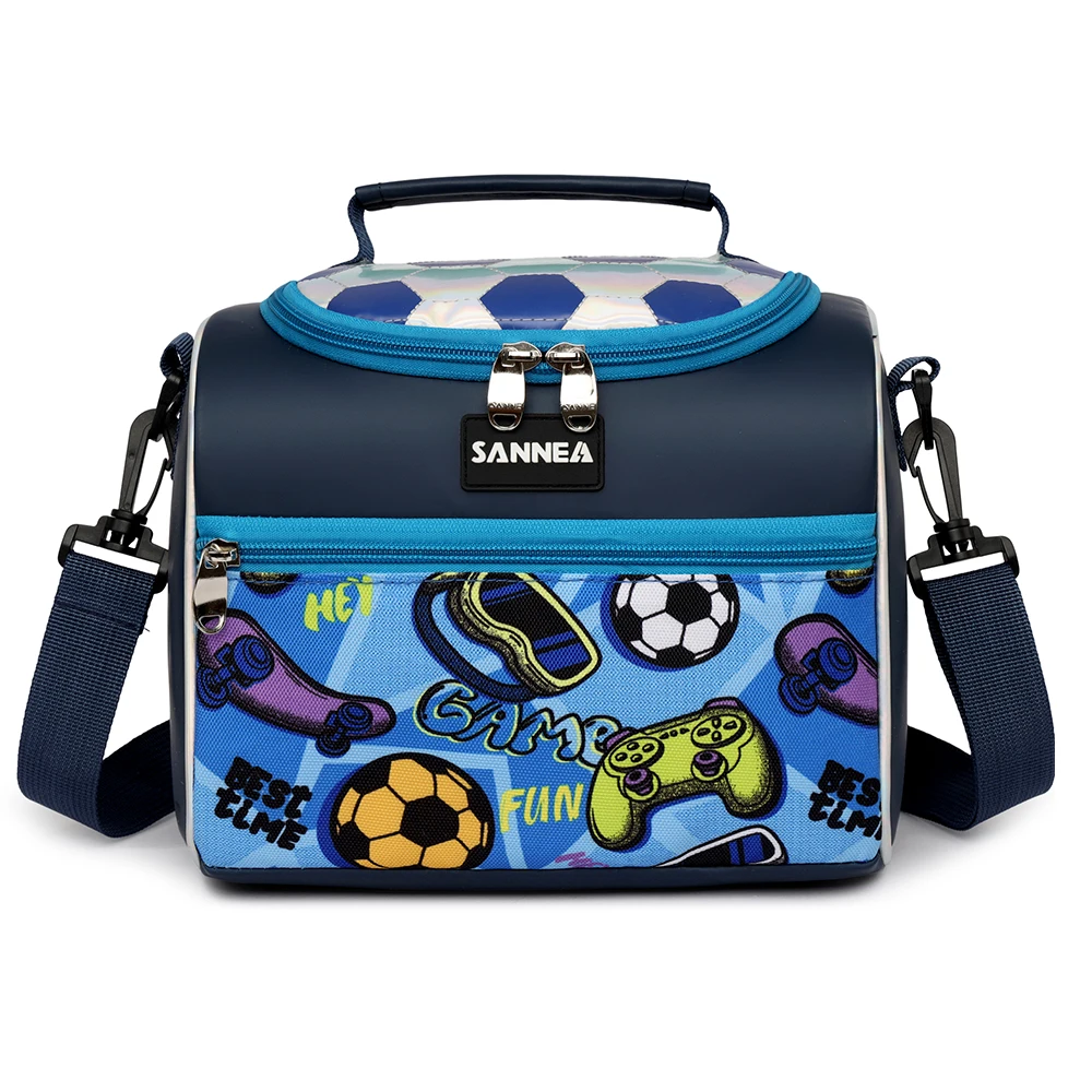 Beautiful printed pattern ice pack lunch bag insulated bag, non food contact