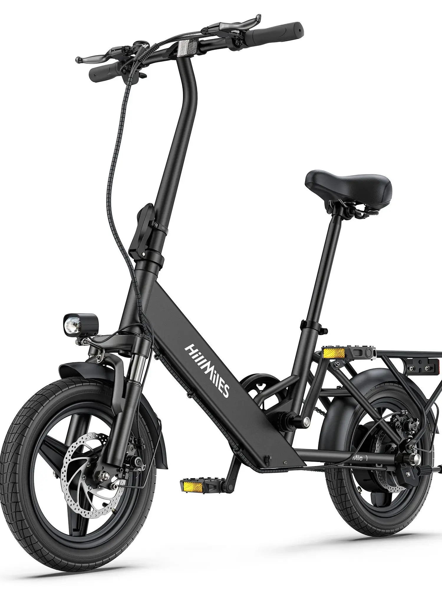 AliExpress NONE HillMiles Mile One 250W Adult Electric Bicycle 36V 10.4Ah Battery 14-inch Tire Men's City E-Bike