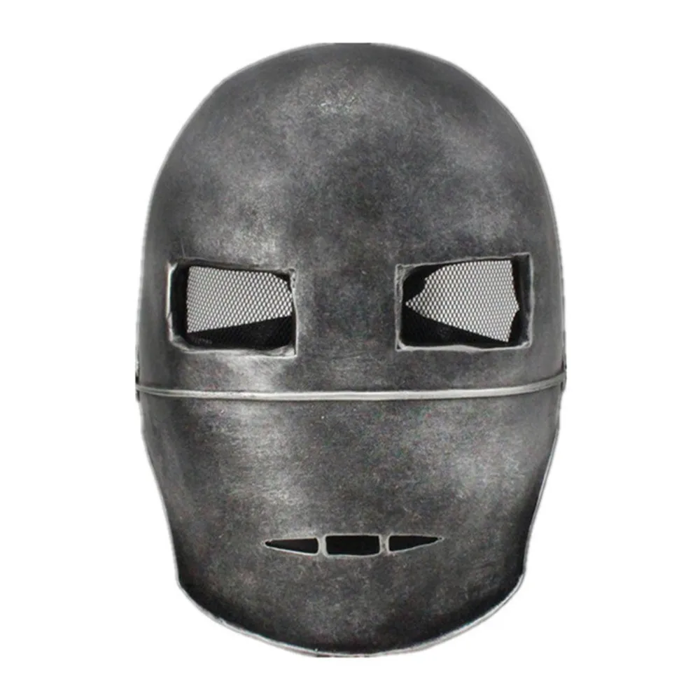 Silver Anime Mask Payday The Heist Mask Halloween Horror Robber Cosplay Mask Party Costume Props