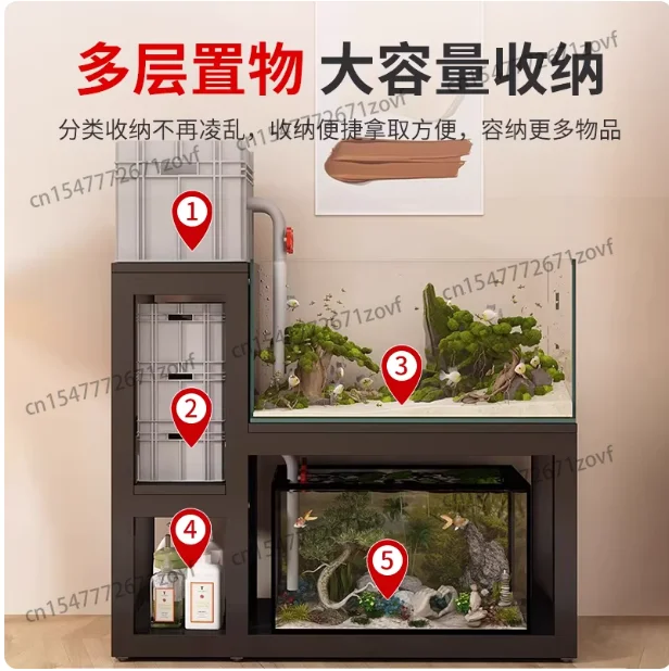 Fish tank base metal steel frame super load-bearing multi-layer fish tank frame